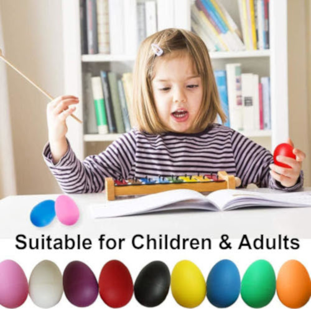 Egg Shaker Metal Shaker Music Maracas for Percussion Instrument | Drum ...