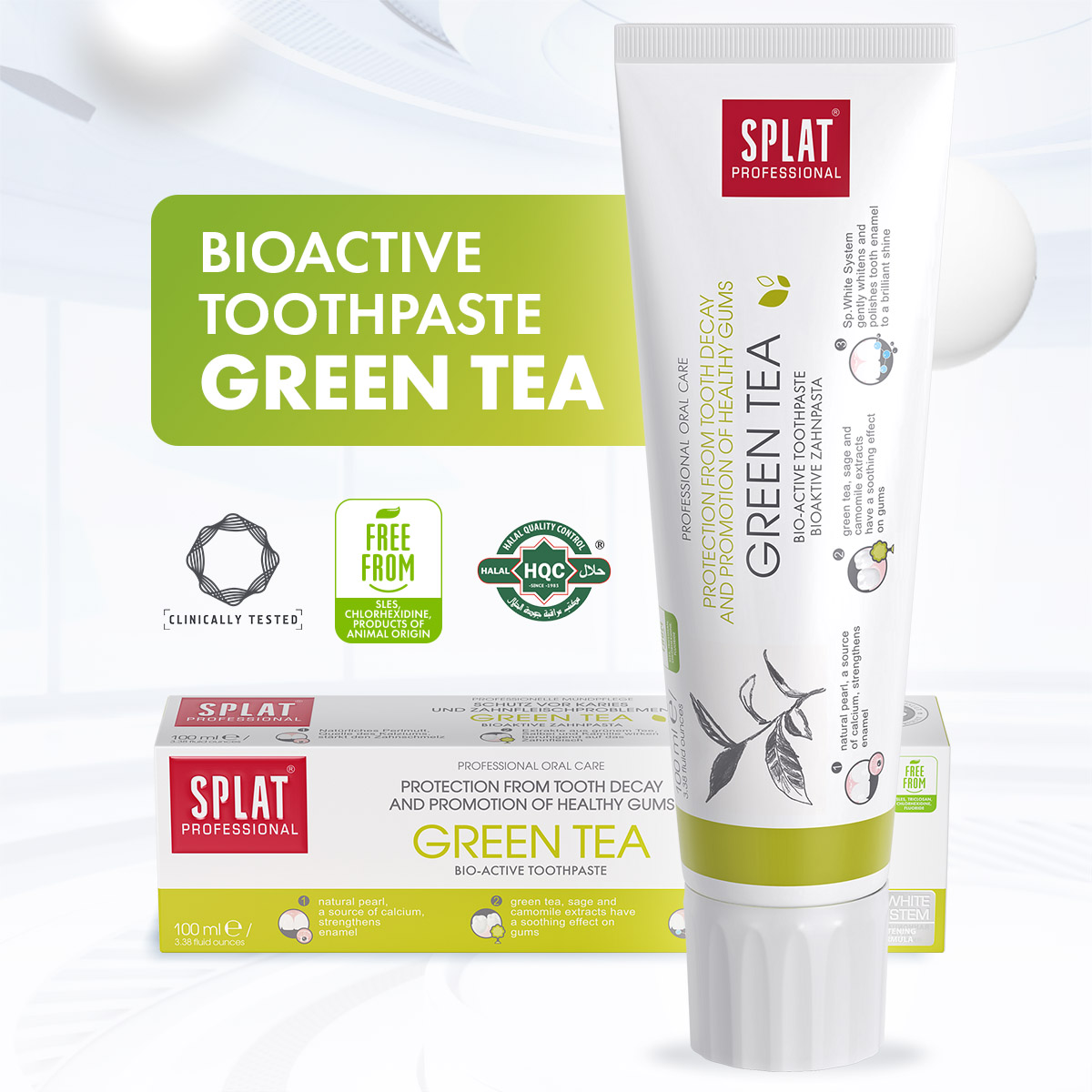 SPLAT Professional Green Tea Toothpaste 20ml | Shopee Malaysia