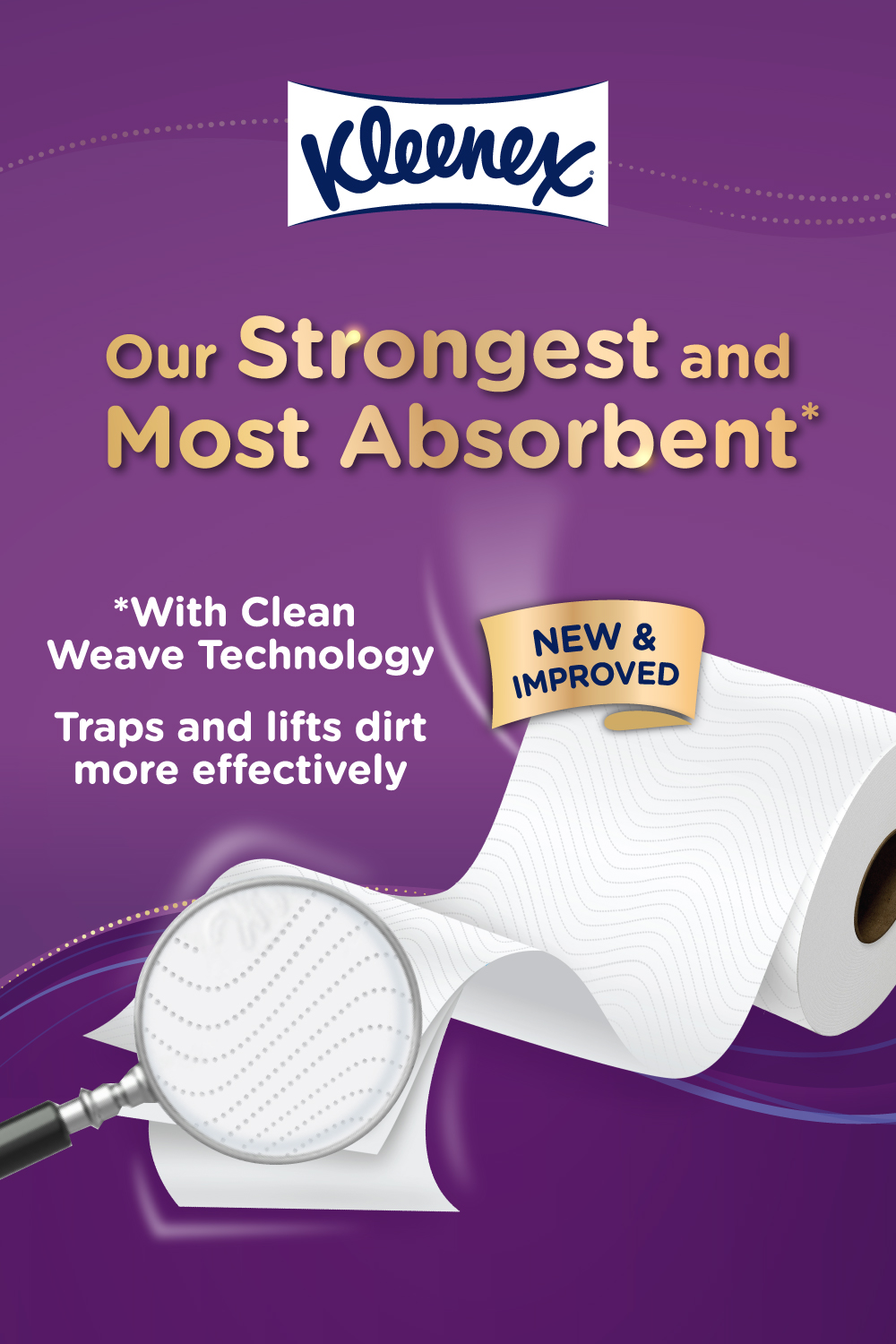 Kleenex Ultra Soft Toilet Tissue 3 ply (20 Rolls x 4) Healthy Clean