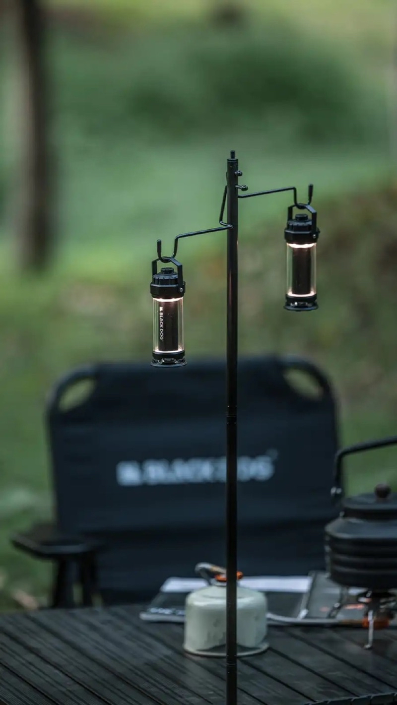 BLACKDOG Starfire Camping Light Dual Mini Lantern 4 Mode Flashlight ...