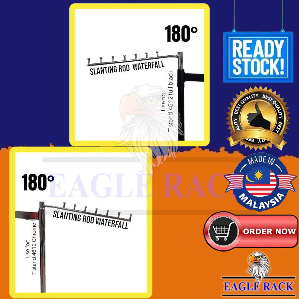 SQUARE BAR - SLANTING ROD WATERFALL | Shopee Malaysia