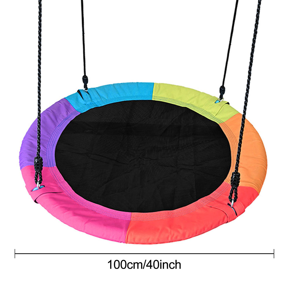 Housse De Remplacement Pour Balançoire Soucoupe HI SUYI - 100 Cm Diamètre - Tissu Oxford 600D