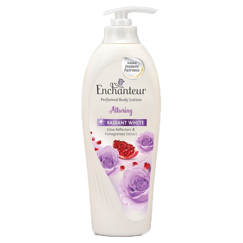 enchanteur charming enchanteur radiant white body lotion