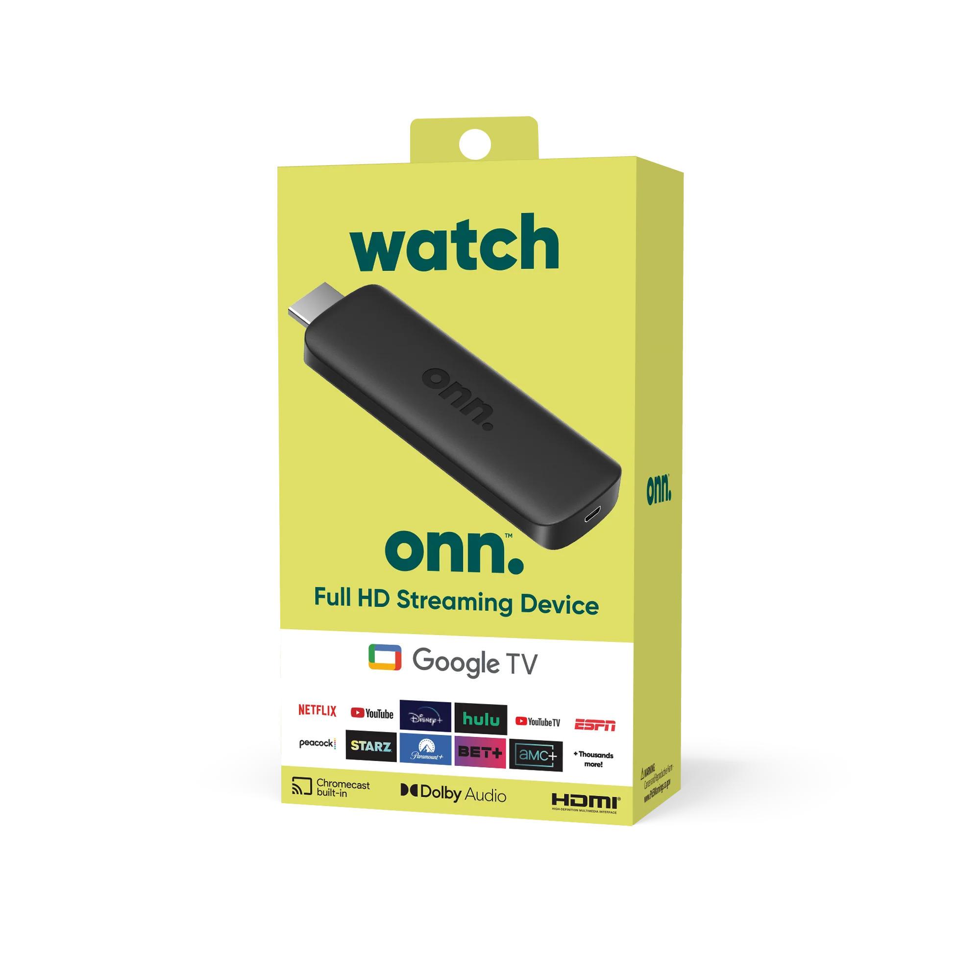 [Warranty] Onn 4K Box Onn 2K Stick Chromecast Builtin Onn Google