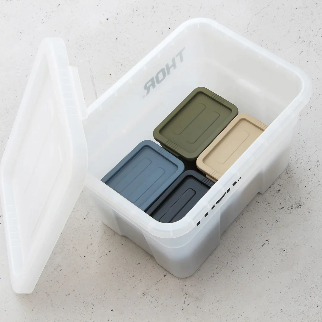 [New Colour] THOR Mini Box - 1L Small Stackable Storage Container Bekas ...