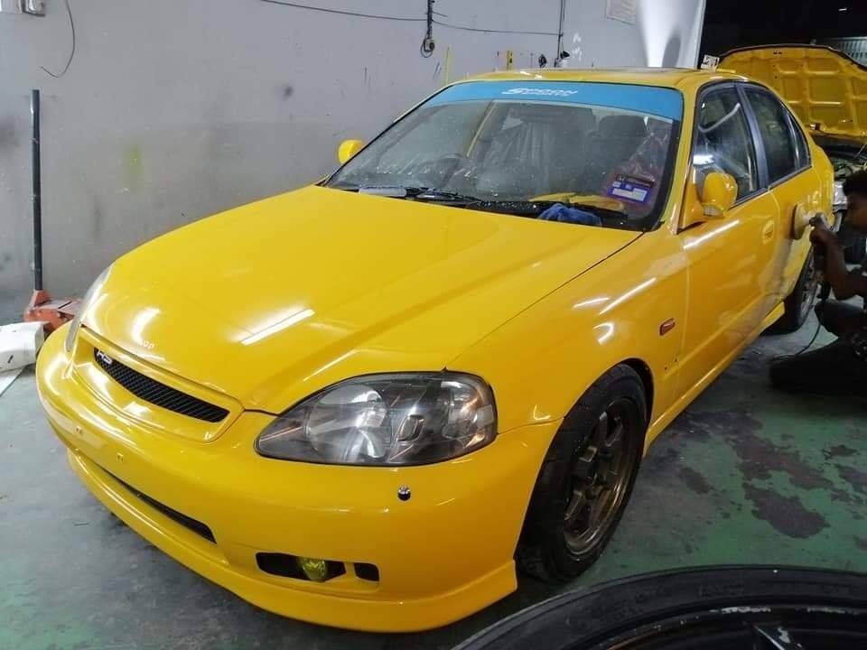 AIKKA Y56 / AK5090 Spoon Yellow | Solid Series | 2K Paint Automotive ...