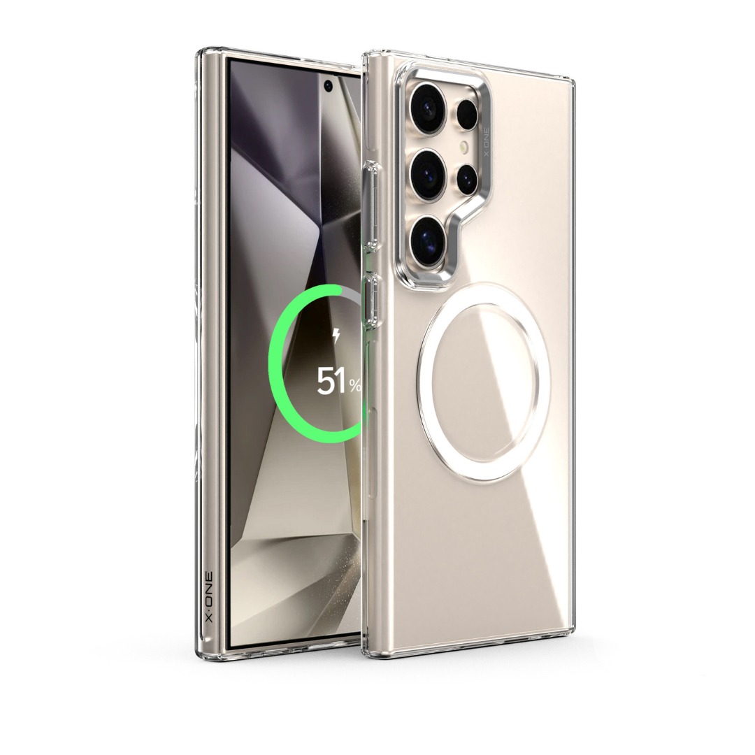 Original X-One Xone forever clear magnetic charge casing for Samsung ...