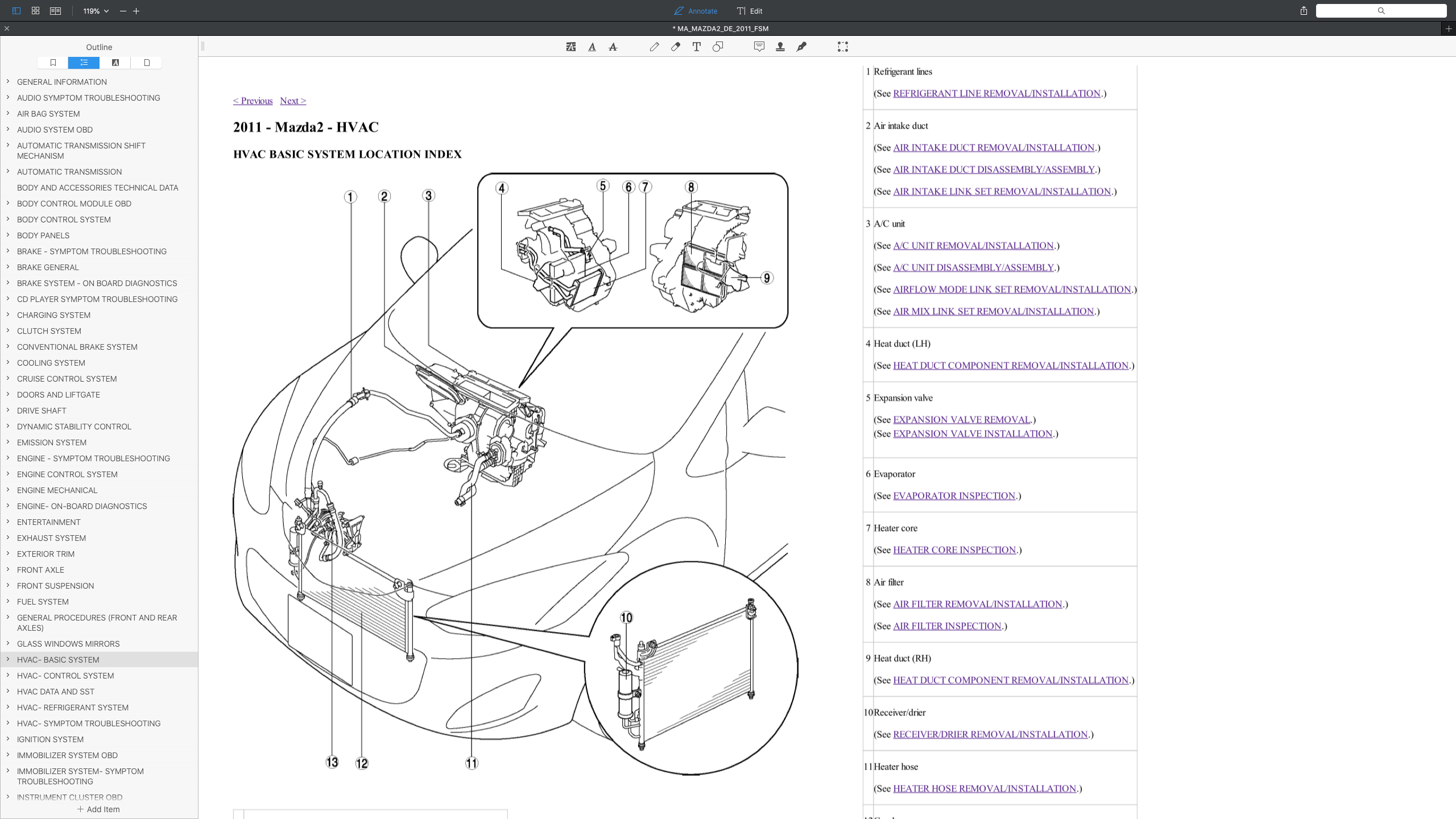 MAZDA 2 DE/DH (2007-2014) SERVICE WORKSHOP MANUAL (QR) | Shopee Malaysia