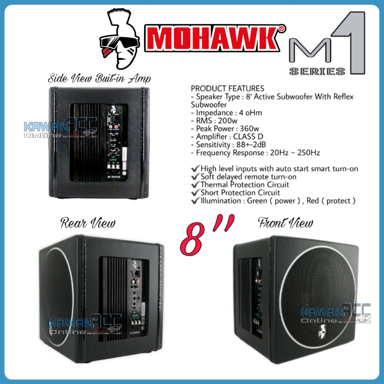 MOHAWK Silver M1 Series 8