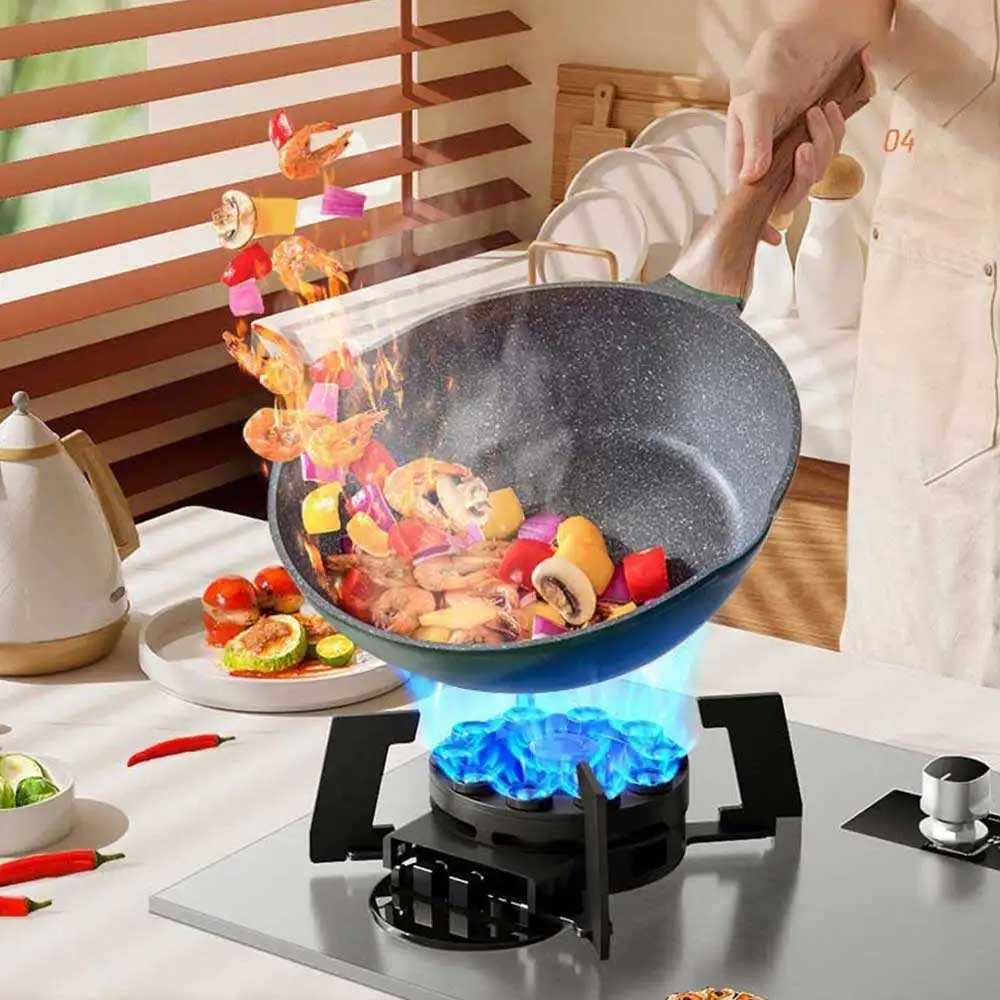 Dapur Gas Tanam Flexible Flip-Up Infrared Stainless Steel Built-in Hob ...