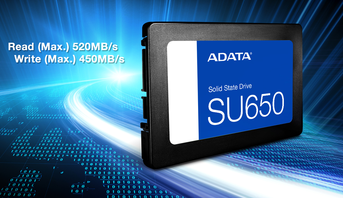 ADATA SU650 2.5 SATA Solid State Drive SSD 2TB 1TB 512GB Shopee Malaysia
