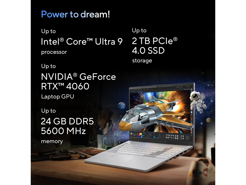 ASUS VIVOBOOK PRO 15 OLED (N6506)/ Intel Core Ultra 7/ 24GB RAM/ 1TB ...
