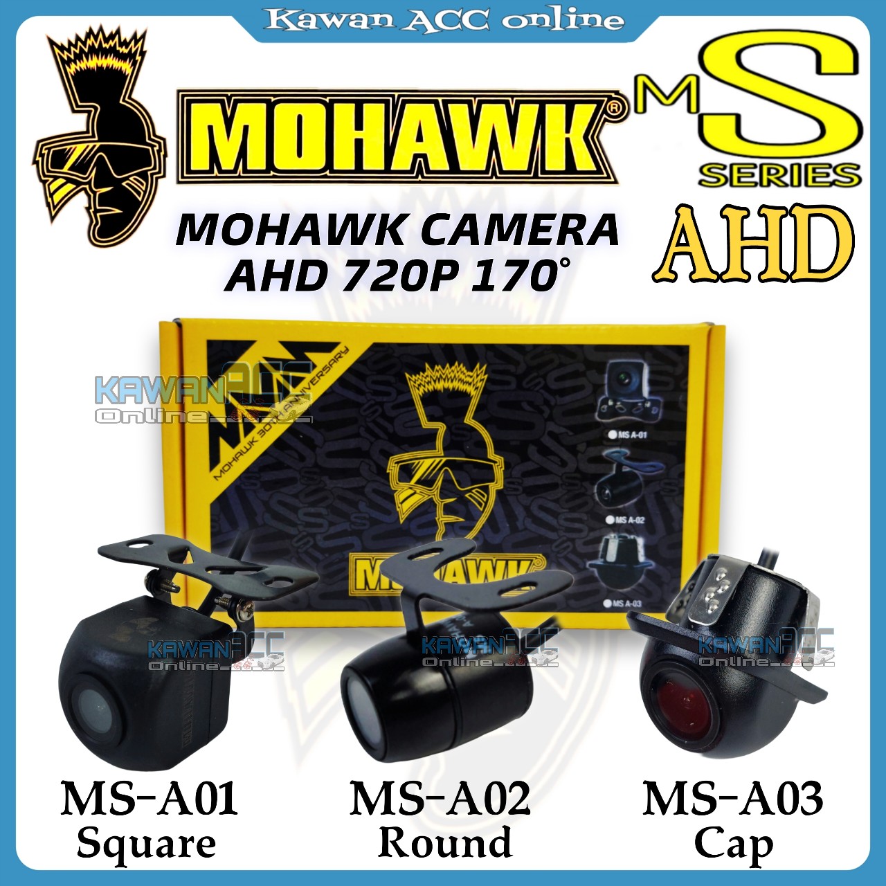 Mohawk MS Series AHD 720p Reverse Camera **100%Original** WaterProof ...