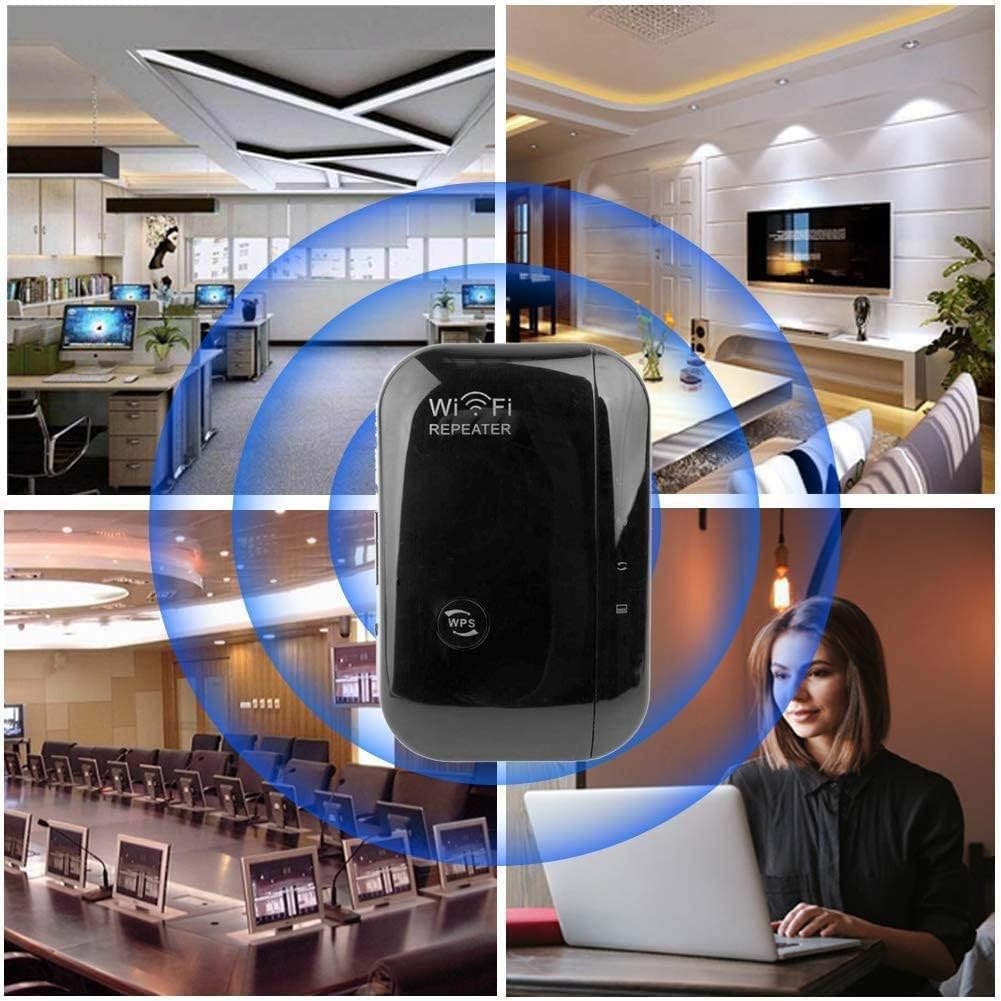 WiFi Range Extender, WiFi Signal Booster Wireless Signal Amplifier 2 ...