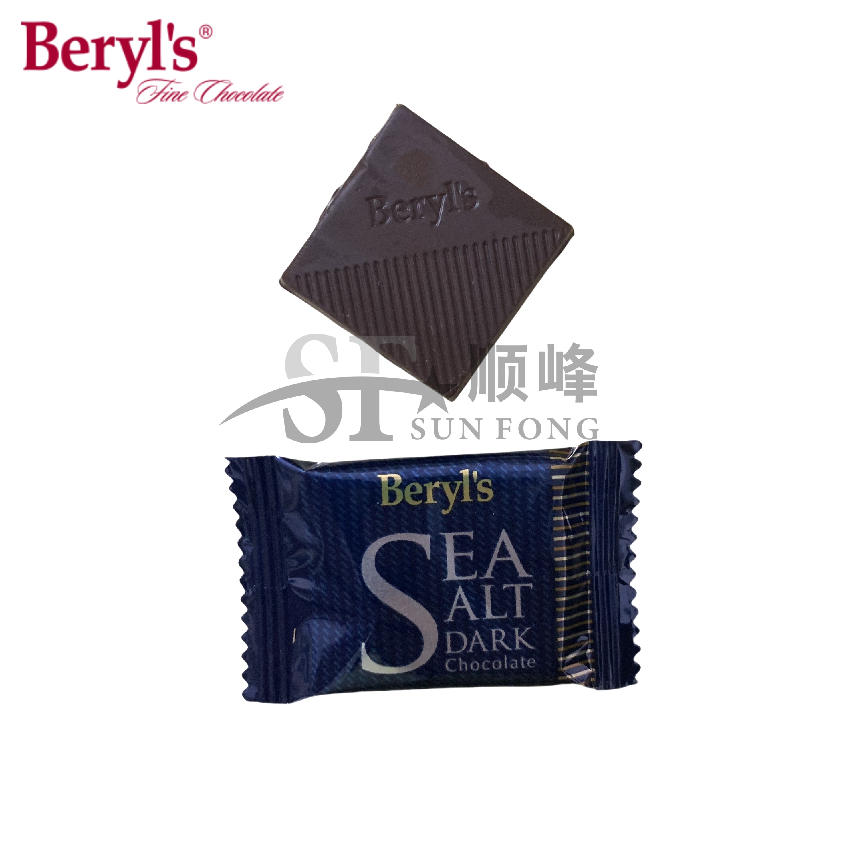 New Packing新包装 Beryl's Chocolate - Dark chocolate With Sea Salt 6g ...