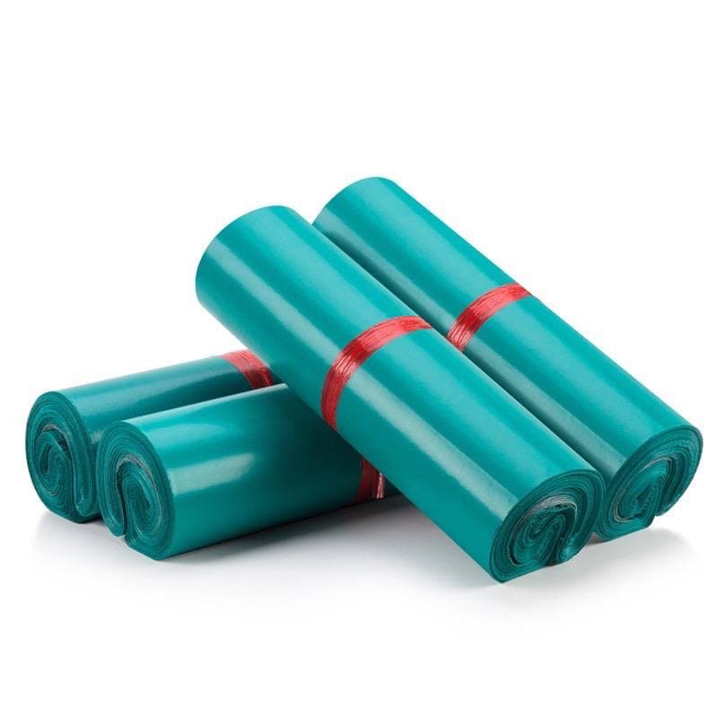 【100pcs】Green Courier Bag Parcel Bag Packing Parcel Plastic Packaging ...