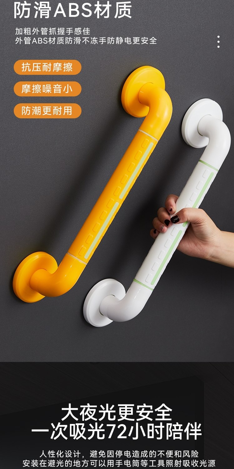 Stainless steel Anti Slip Anti Fall Handicap Grab Bar Safety Handles ...