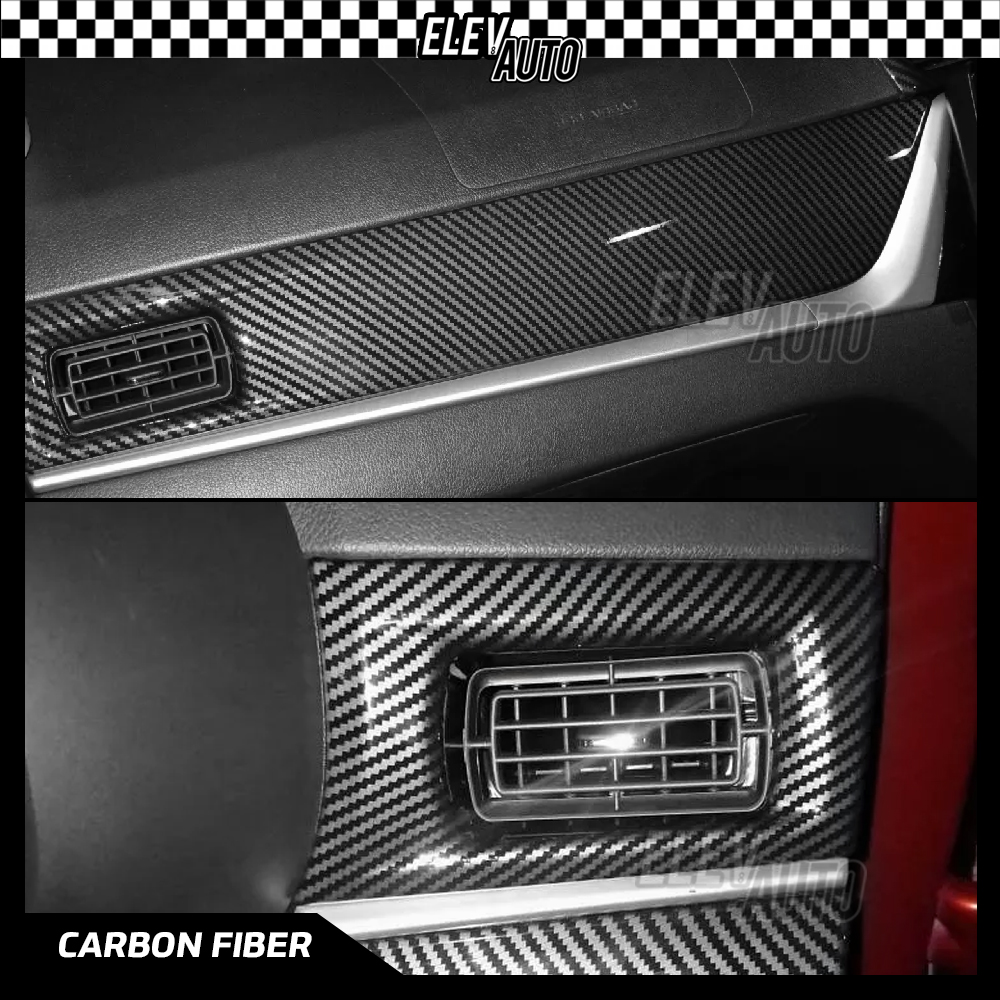 Perodua Bezza 2020-2024 Dashboard Panel Trim Side Aircond Frame Carbon ...