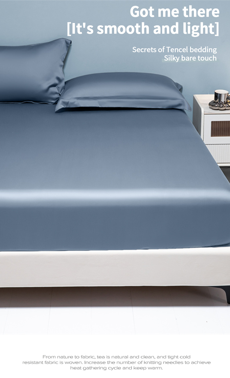 Satin Silk Fitted Sheet Topper Mattress Protector Premium Cadar Single ...