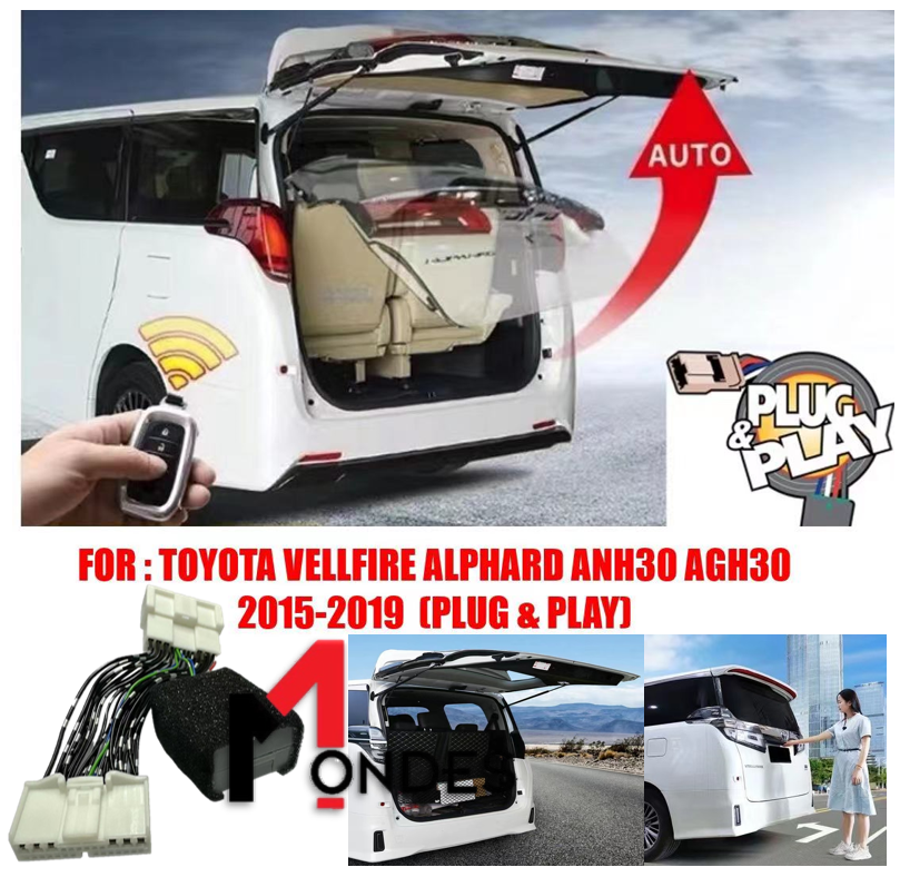 Plug & Play Alphard Vellfire 2015--2019 Agh30 Anh20 Touch Automatic ...