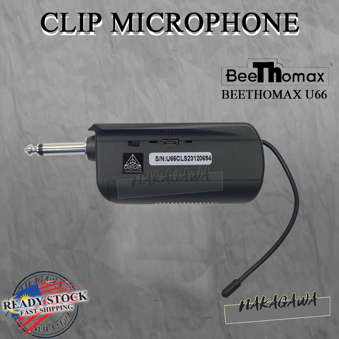 BEETHOMAX U66 01SH/02DH MCMC APPROVED WIRELESS HEADSET / CLIP ...