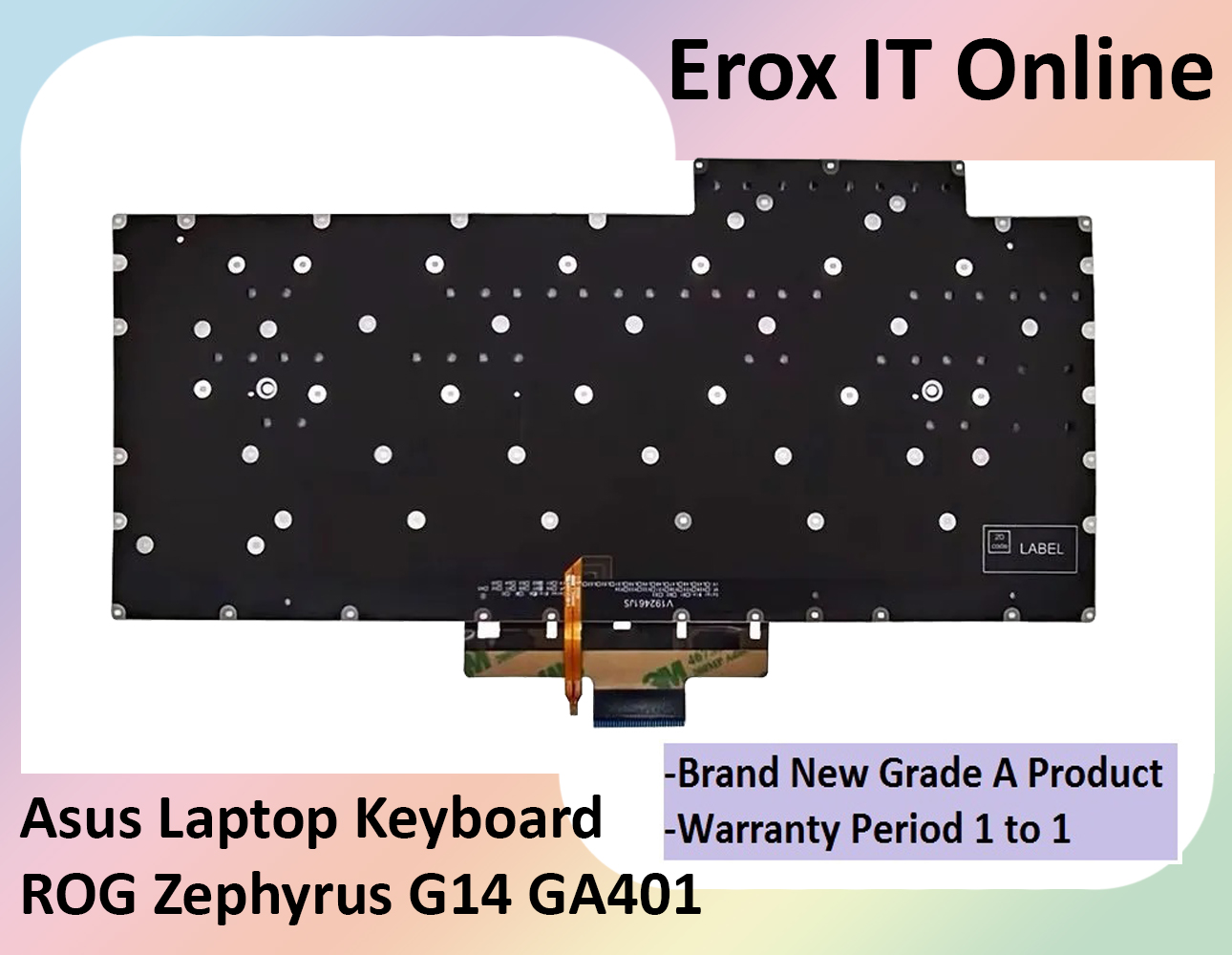 15.6" HD WXGA LED LCD Screen Panel For HP 255 G8 - Matte Finish, No Screw Holes
