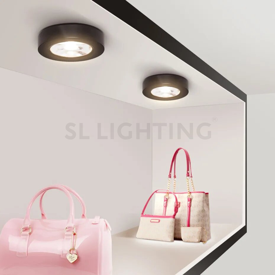 SL EDISON Round Mini LED Downlight 5W COB Spotlight Ultra Thin SUrface ...