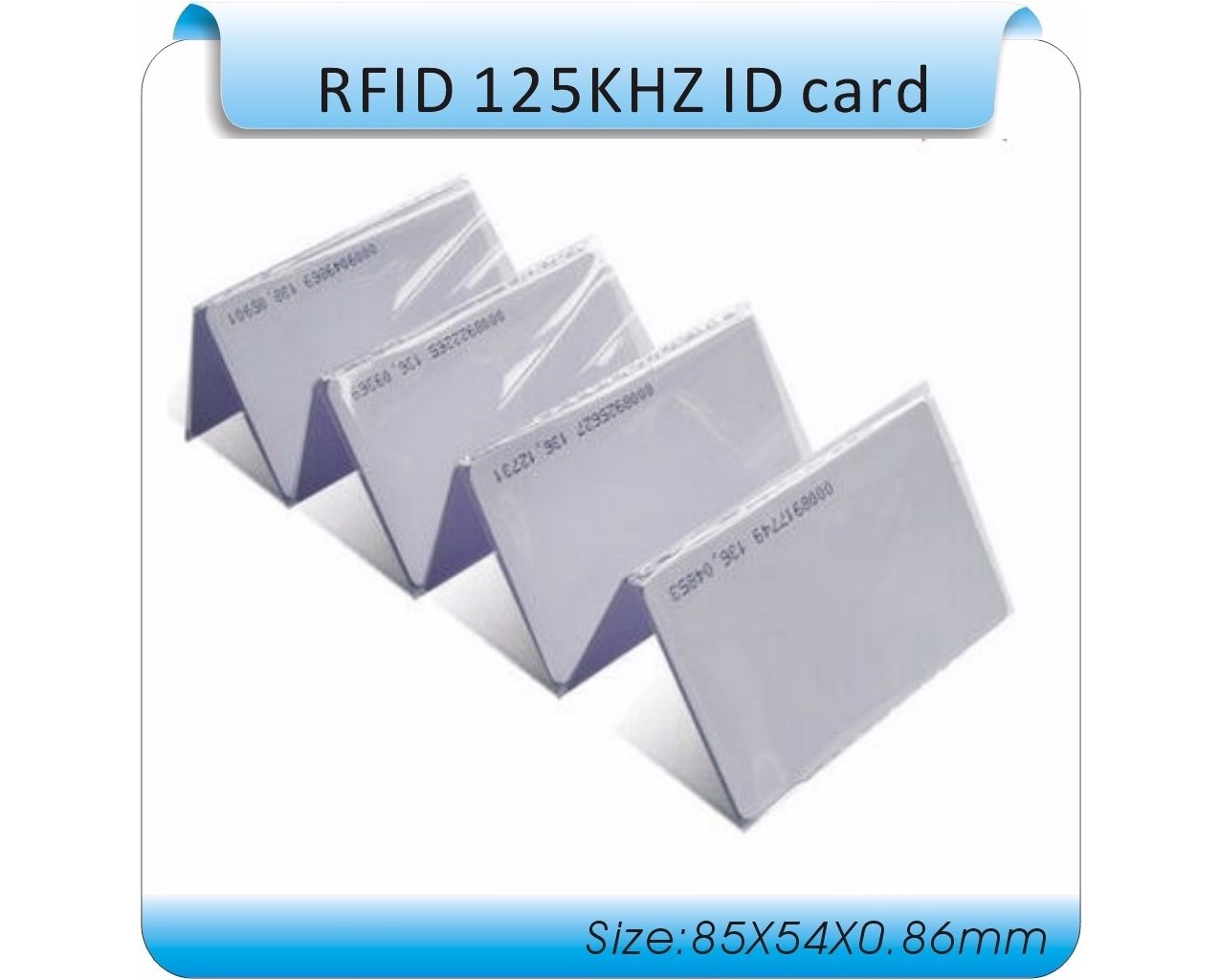 MANGO Thin RFID ID 125KHz EM Card Different Numbering for Door Access ...