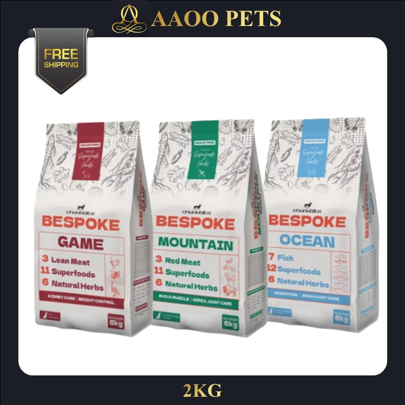 Chunk Bits Bespoke Dog Food 2kg | Shopee Malaysia