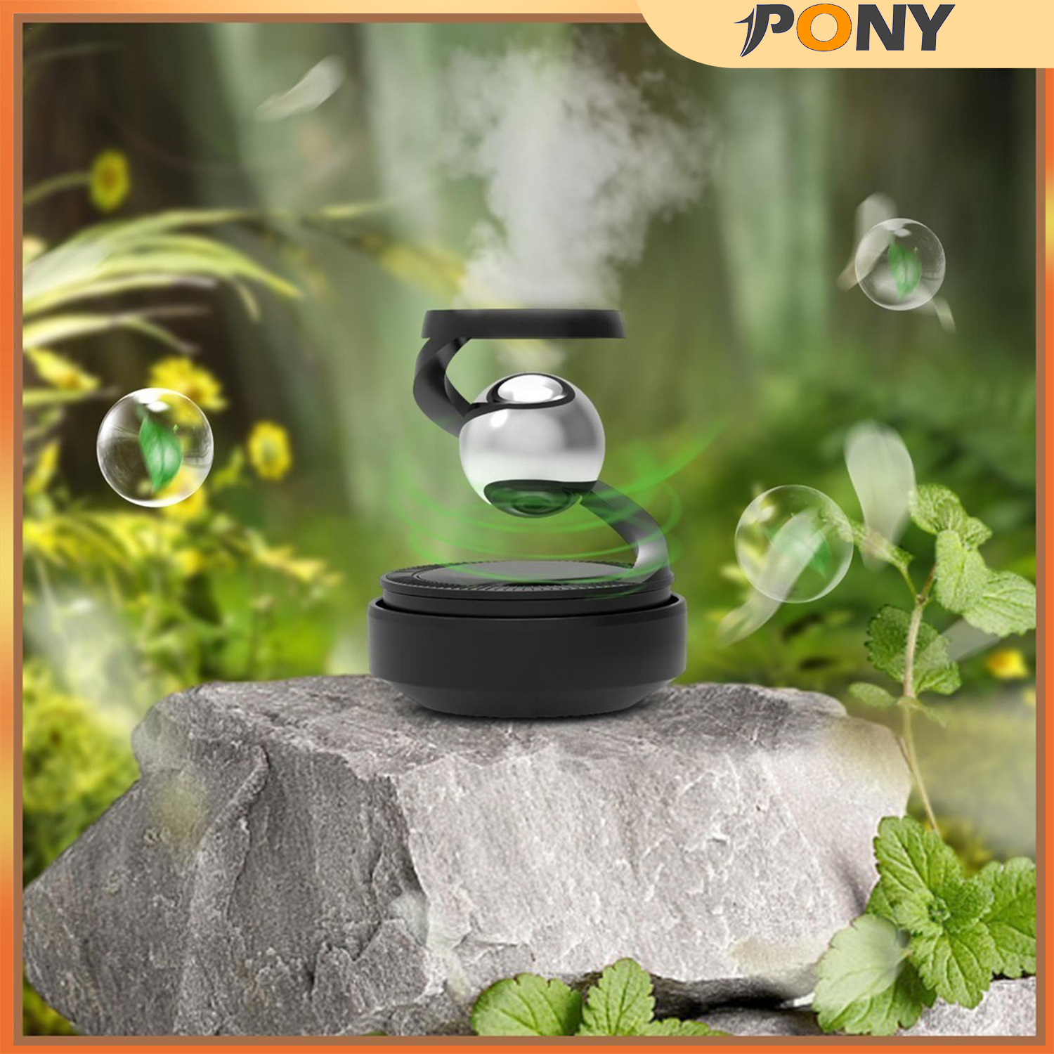 PONY Vehicle Sunlight Aromas Enhancers Solar Car Air Freshener Space ...