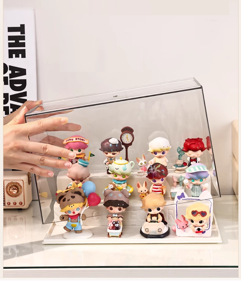 Toy Display Storage Box Doll Transparent Large Capacity Toys ...