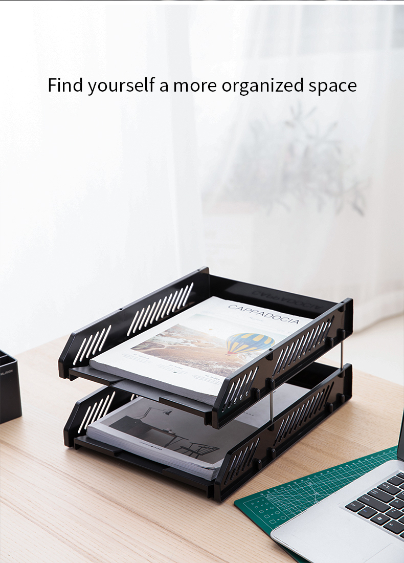 Deli Document Tray File Document Letter Paper Sorter Collection File ...