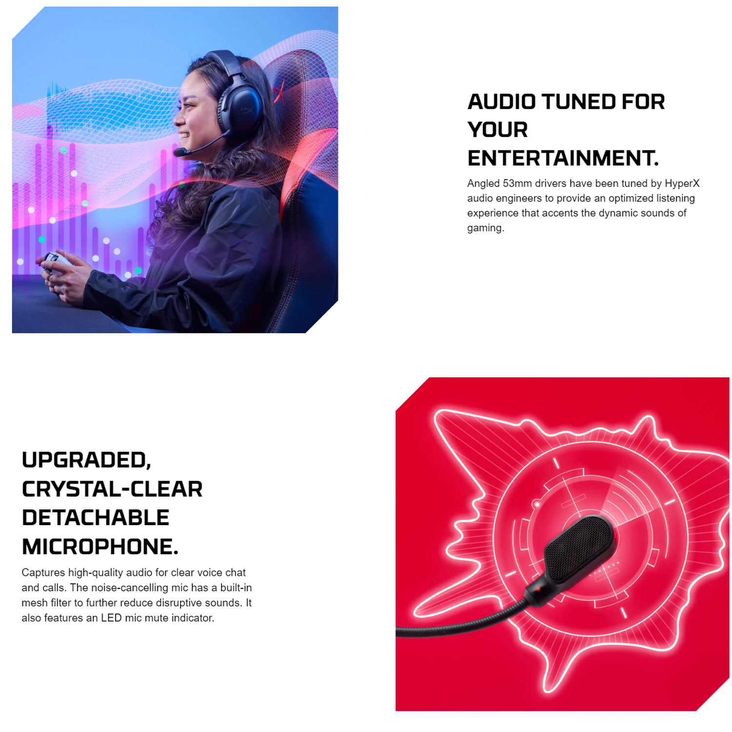 CLOUD 3 WIRELESS REFLECTION DTS X BEST OPTIMIZED SETTINGS visual data 2