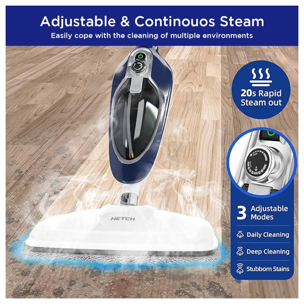 HETCH S5 Electrical Steam Mop Cleaner SMP-1420-HC | Hadiah | Mymy ...