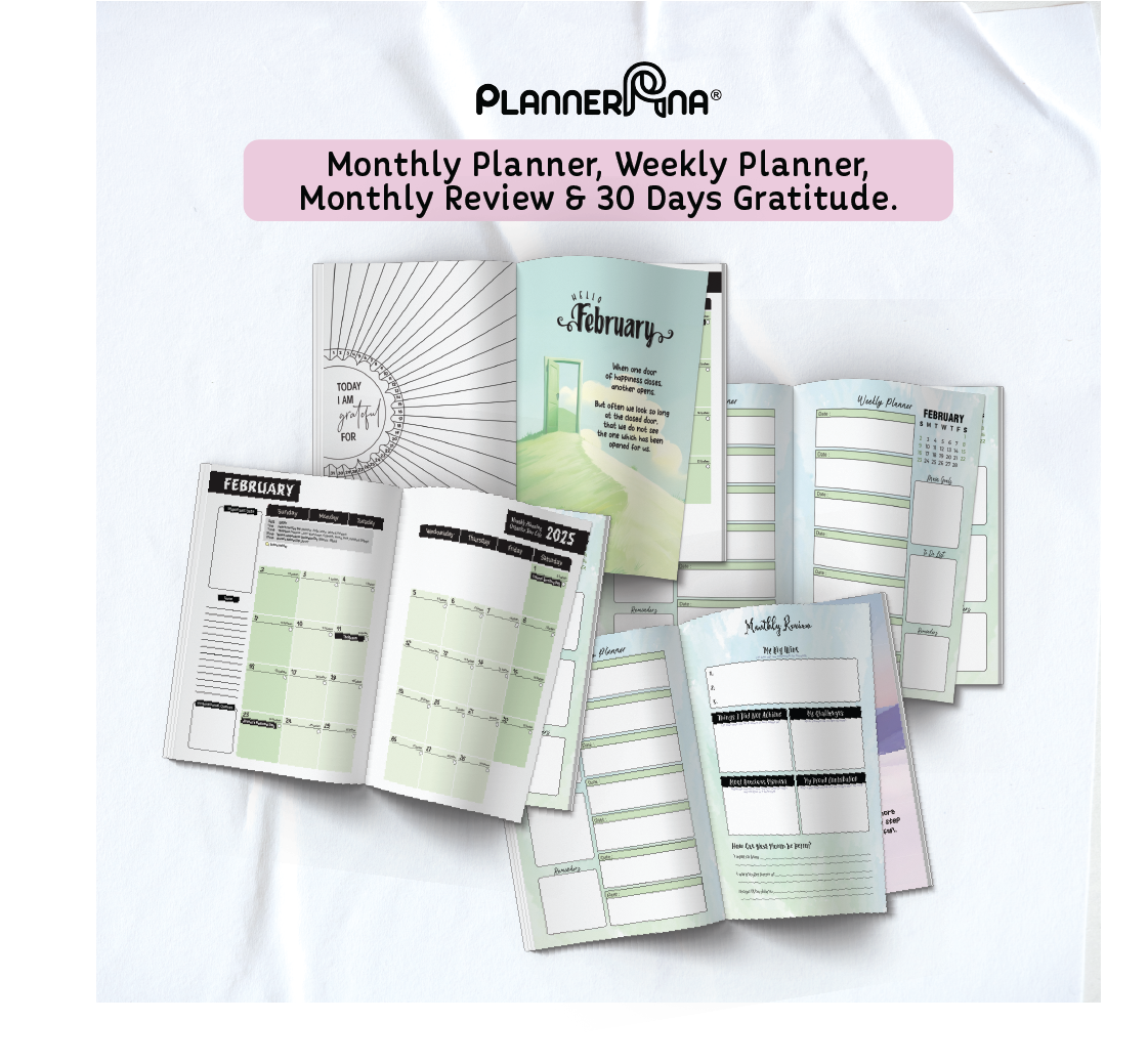 Planner Books/ Diari /Notebook (PlannerAna) Planner Journal Book 2025 ...