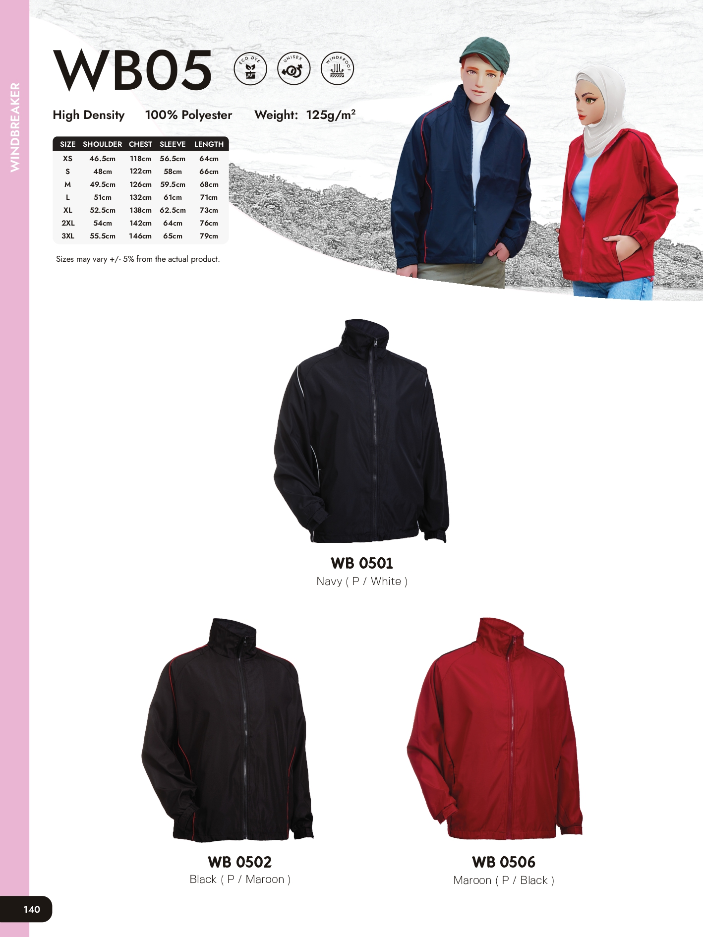 Premium Oren Sport WB Windbreaker WB05 Shopee Malaysia
