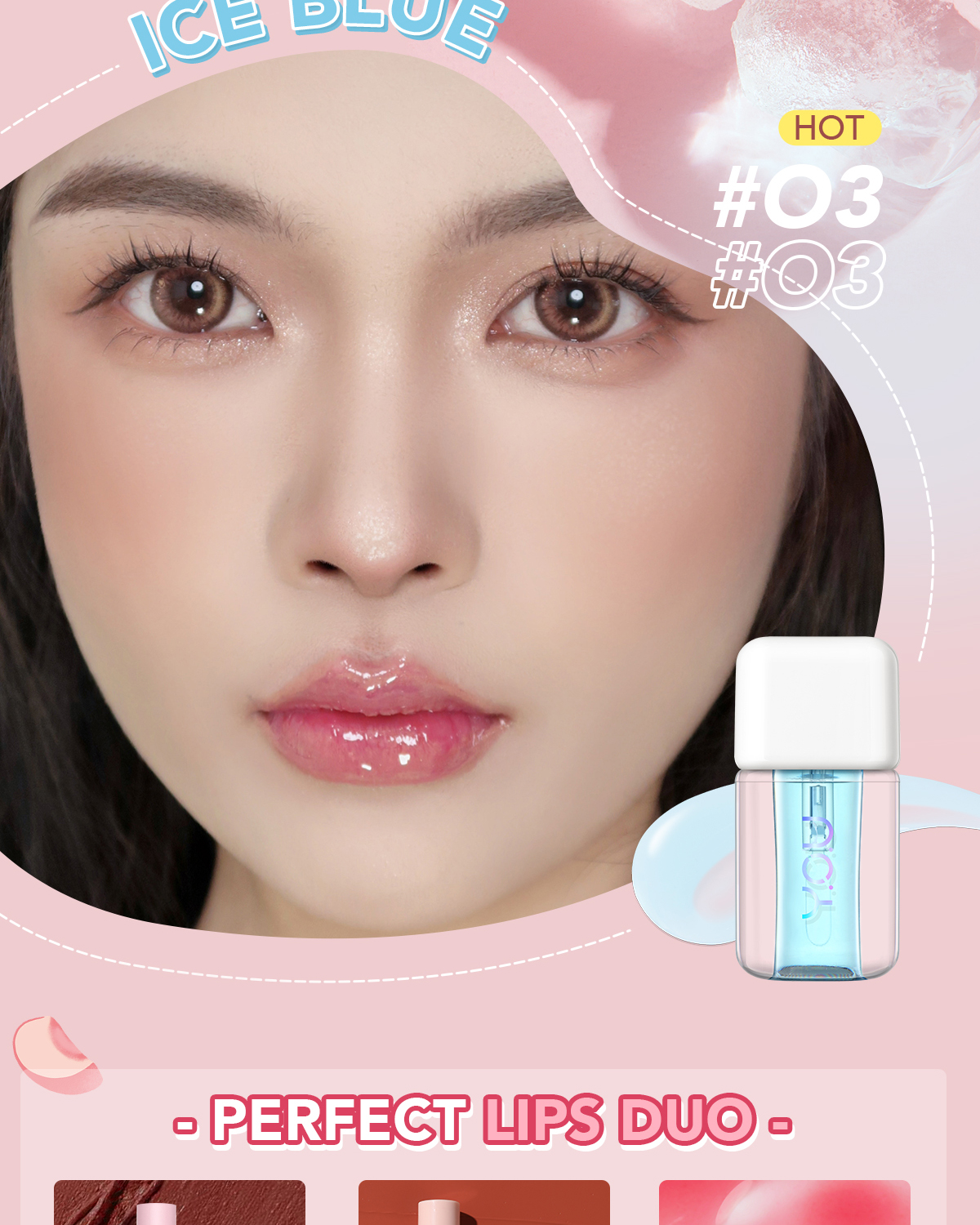 [BEST SELLER] YOU Simplicity Icy Glow Lip Serum Glossy Glowing Lip Balm