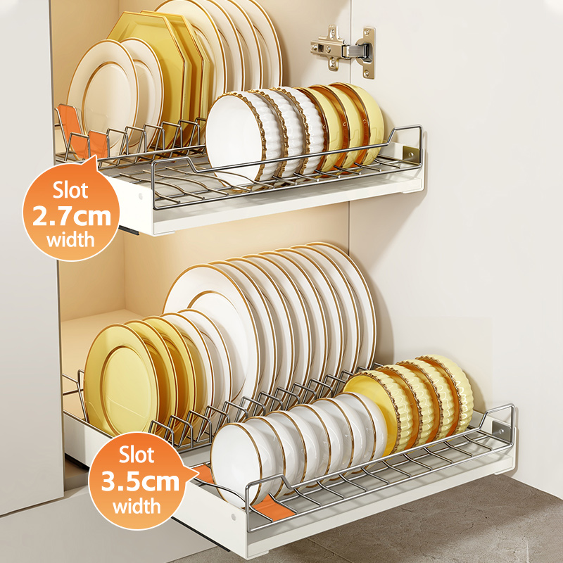 GSLIFE🔥Ready to Use🔥Stainless Steel 304 Kitchen Pull Out Drawer ...