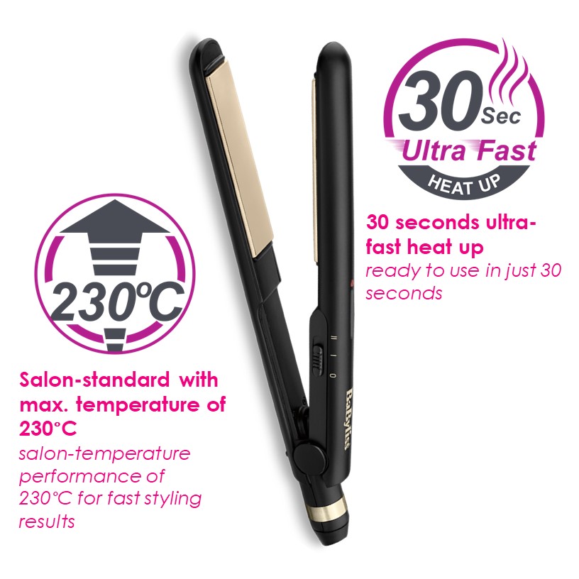 Ceramic Pro Babyliss Straight Pro 230 Babyliss Hair Straightener