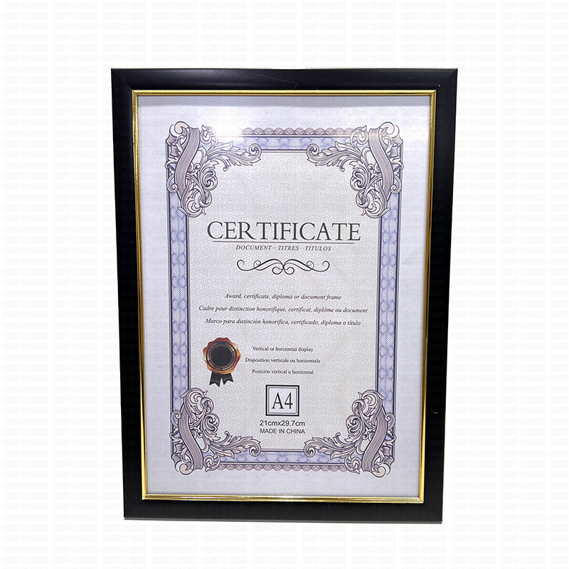 A4 Document Certificate Photo Frame Home Decor Decoration Graduation ...