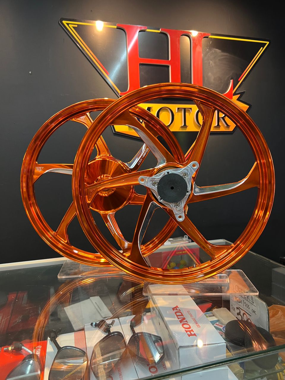 HL Sport Rim S6 Nvx cnc S6 Size 17 Inci 6 batang Sportrim Nvxv3 HL ...