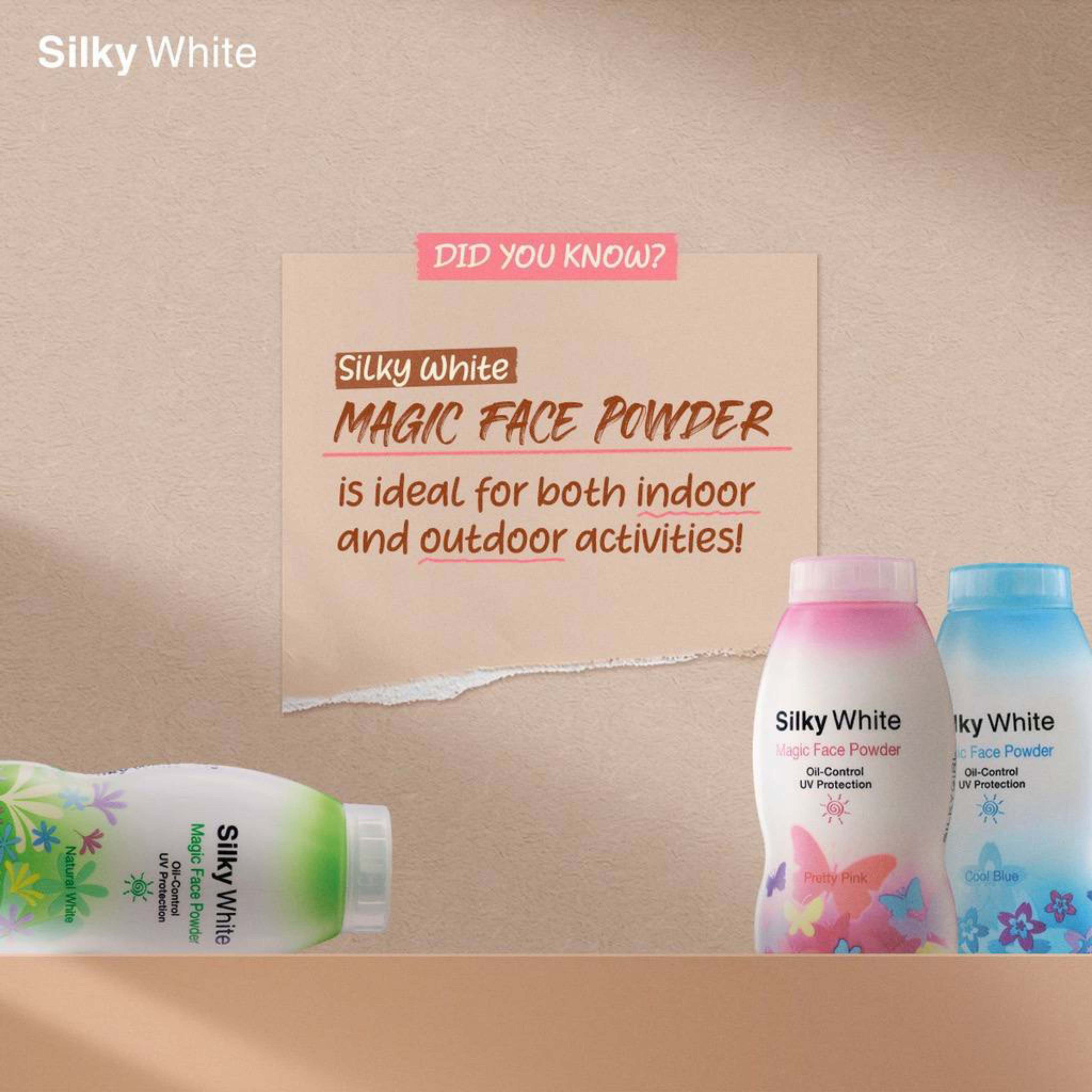 Silkygirl White Magic Face Powder 50G Natural White | Pretty Pink ...