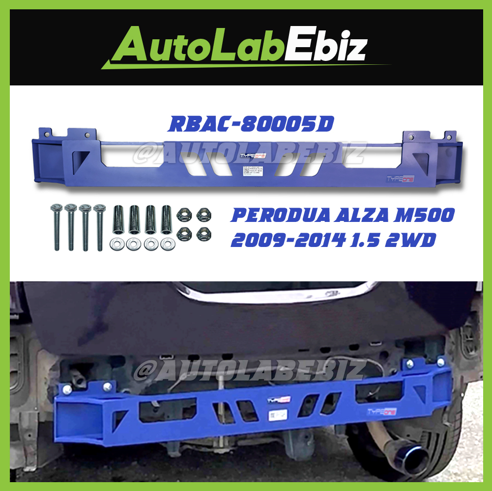 [🎁𝗙𝗿𝗲𝗲 𝗖𝗮𝗿𝗮𝗹𝗹 𝗥𝗲𝗴𝗮𝗹𝗶𝗮 𝘅 𝟯] TYPE ONE Rear Bumper Anti Crash Bar Perodua ...