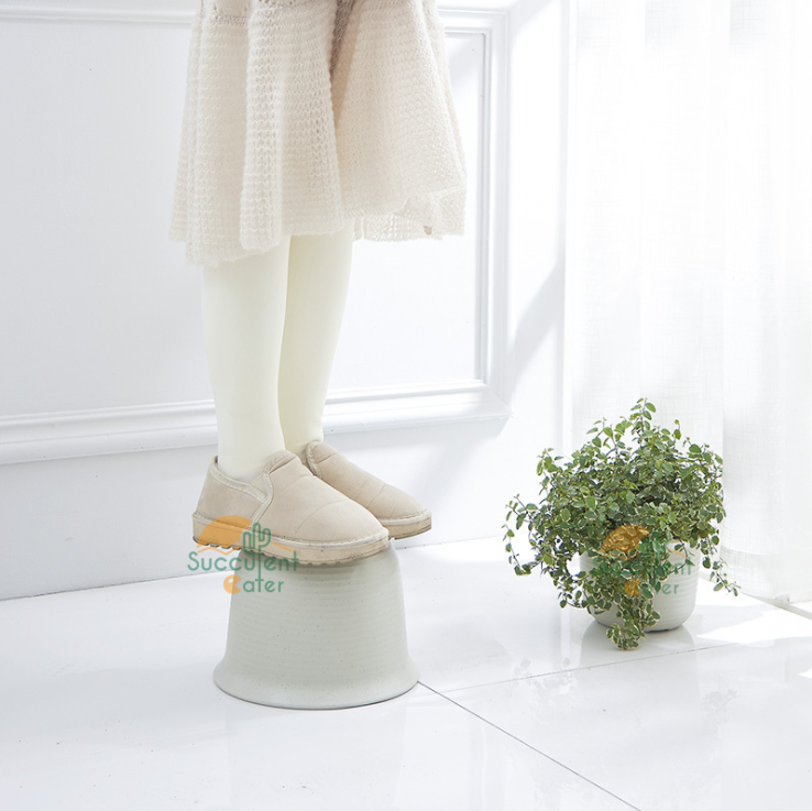 (Small) Round Plastic Pots Short Pasu Bunga 矮体圆塑料花盆 | Shopee Malaysia