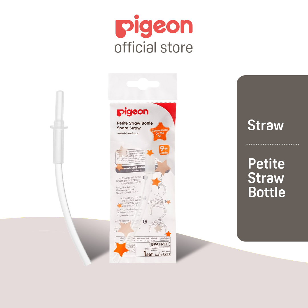 PIGEON Petite Straw Bottle Spare Straw 26162 | Shopee Malaysia