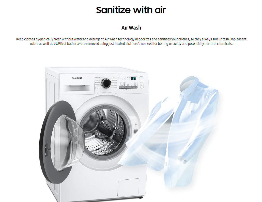 [FREE GIFT] Samsung WD85T4046CE/FQ Inverter Front Load Washer Dryer 8
