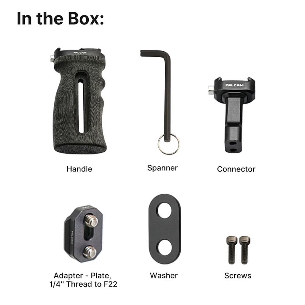 Ulanzi Falcam F22 Quick Release Side Handle Hand Grip Cage Mount for ...