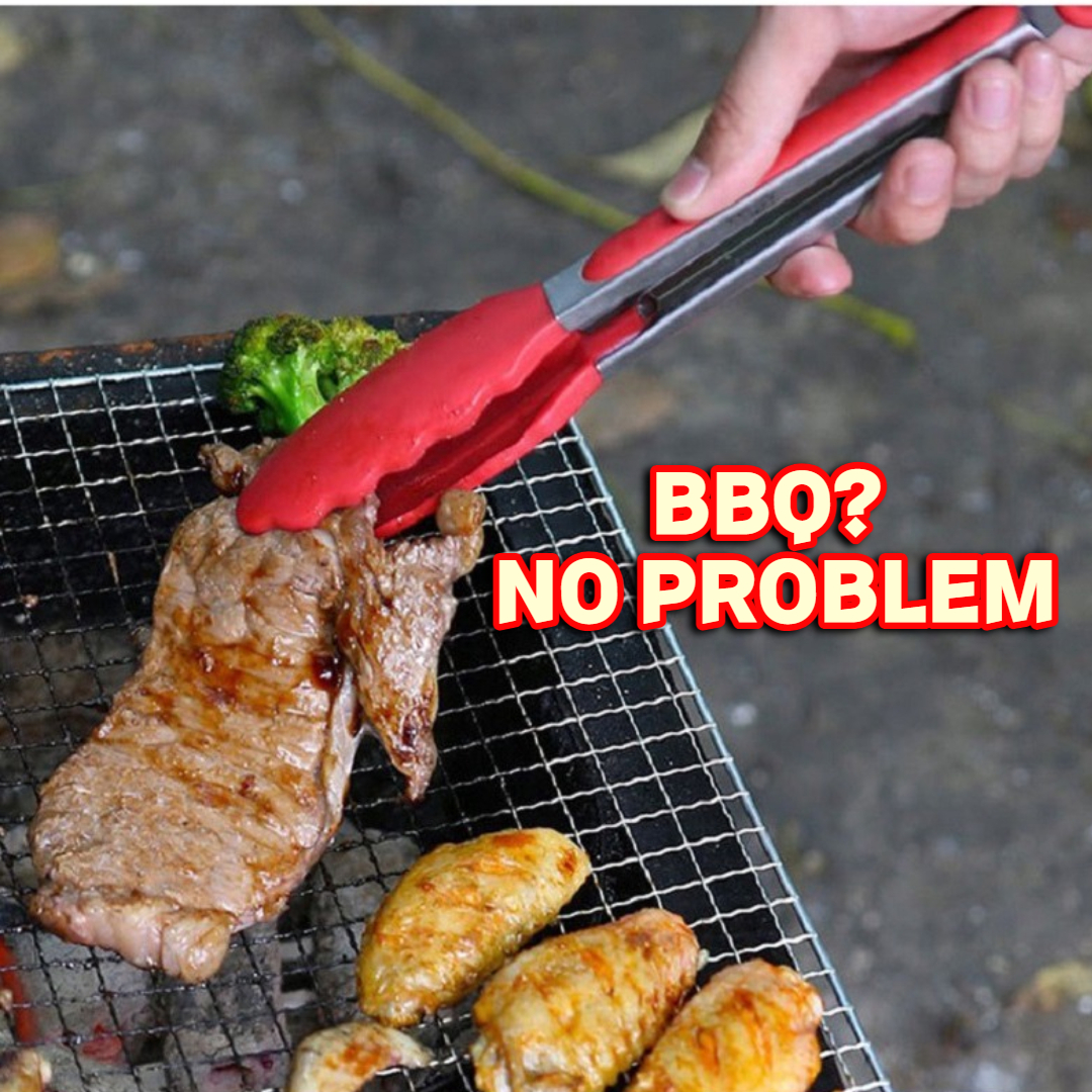🔥𝑩𝑬𝑺𝑻 𝑪𝑯𝑶𝑰𝑪𝑬🔥PP Food Clips Kitchen Cooking Salad Serving BBQ Tongs ...