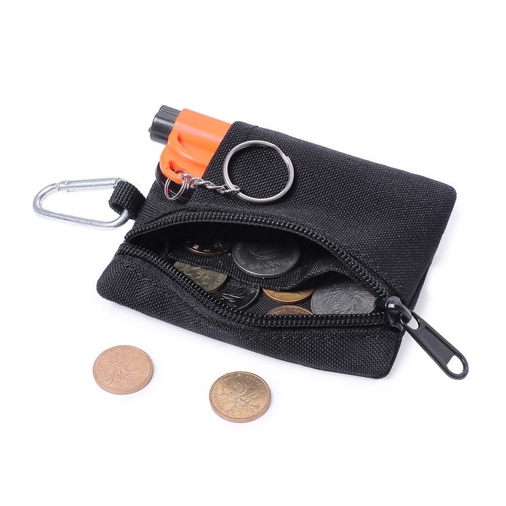 Tactical Wallet EDC Molle Pouch Portable Key Card Case Sports Coin ...