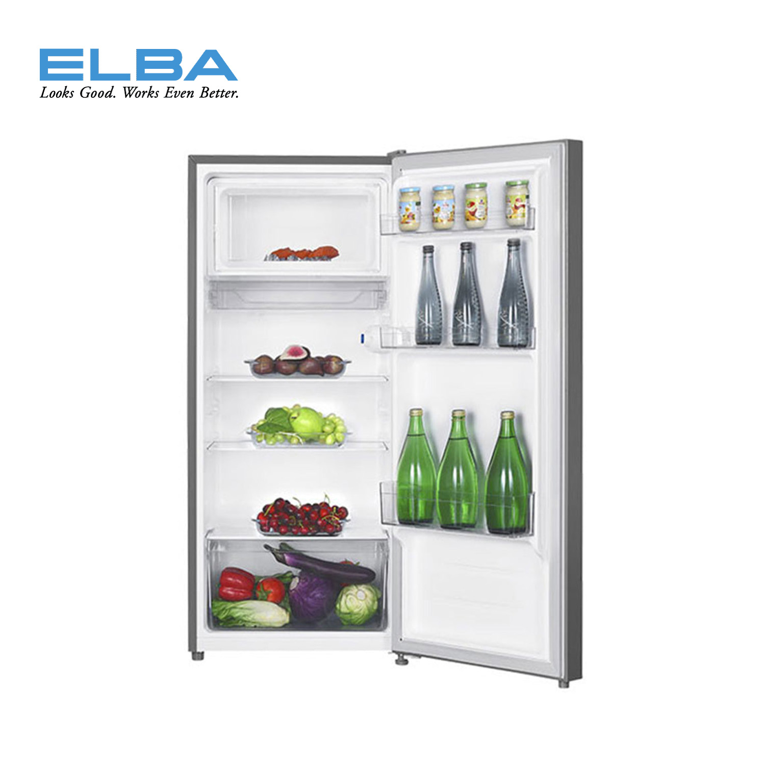 [FREE Shipping] Elba Single Door Refrigerator Semi Auto Defrost/Direct ...